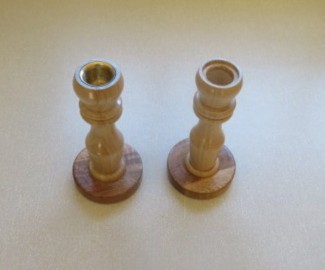 Candle holders by Geoff Christie